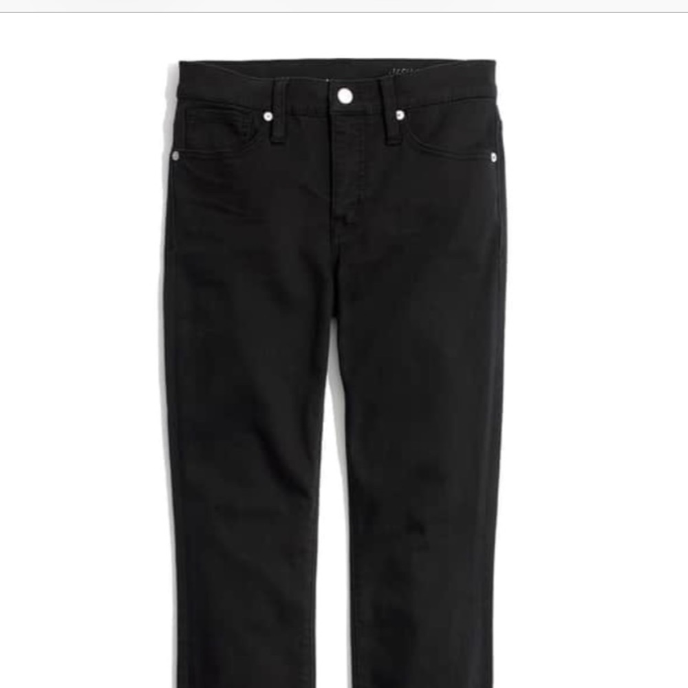 9 inch high rise skinny skinny black denim jeans